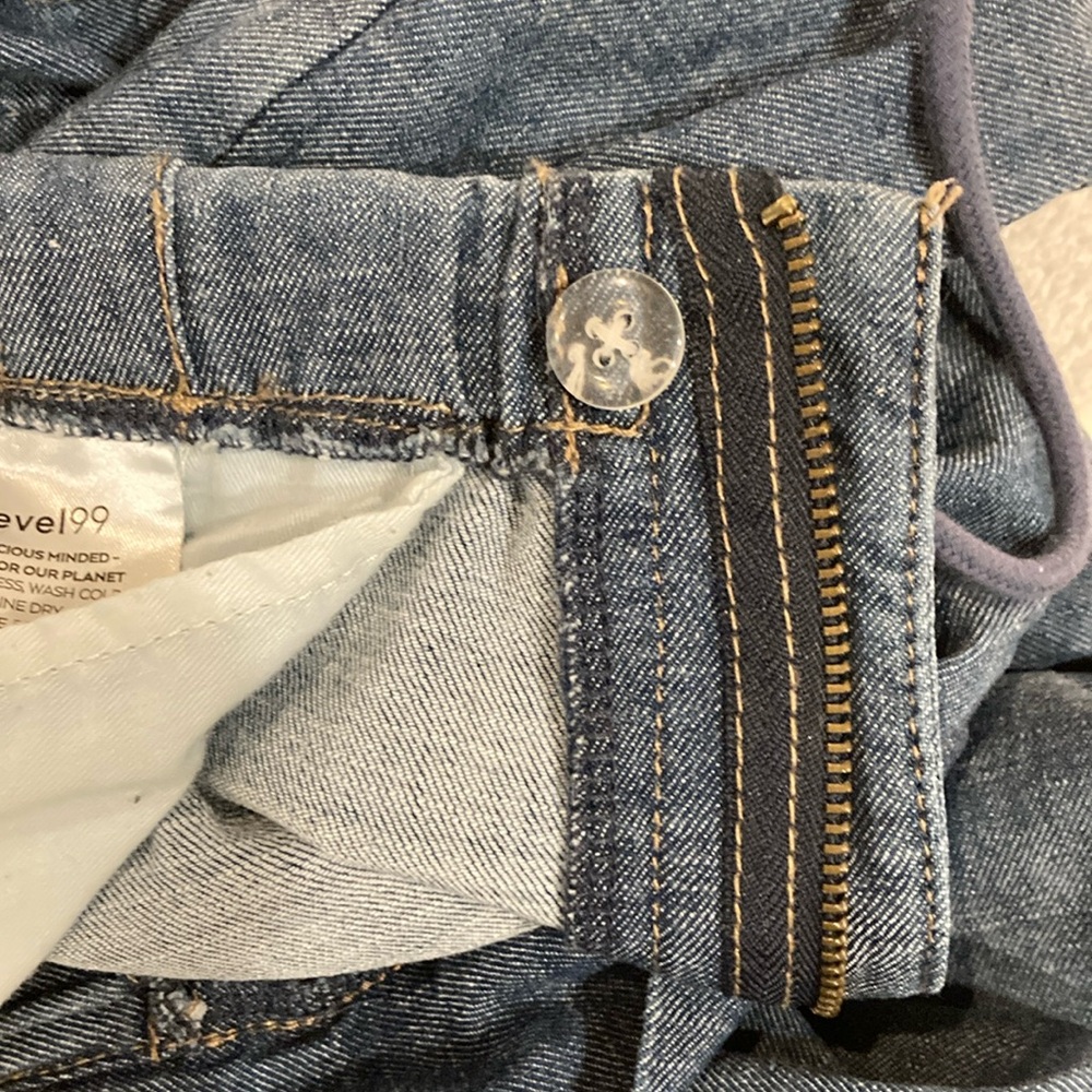 Level 99 blue lightweight cargo pants, size XS - Picture 5 of 8